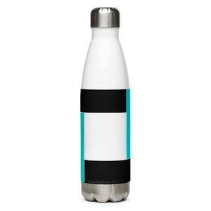 Aqua Color Block Stainless Steel Water Bottle